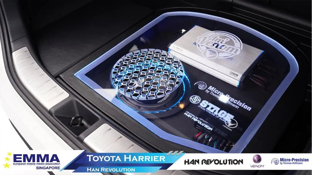 E1500 winning Toyota Harrier build at EMMA Singapore