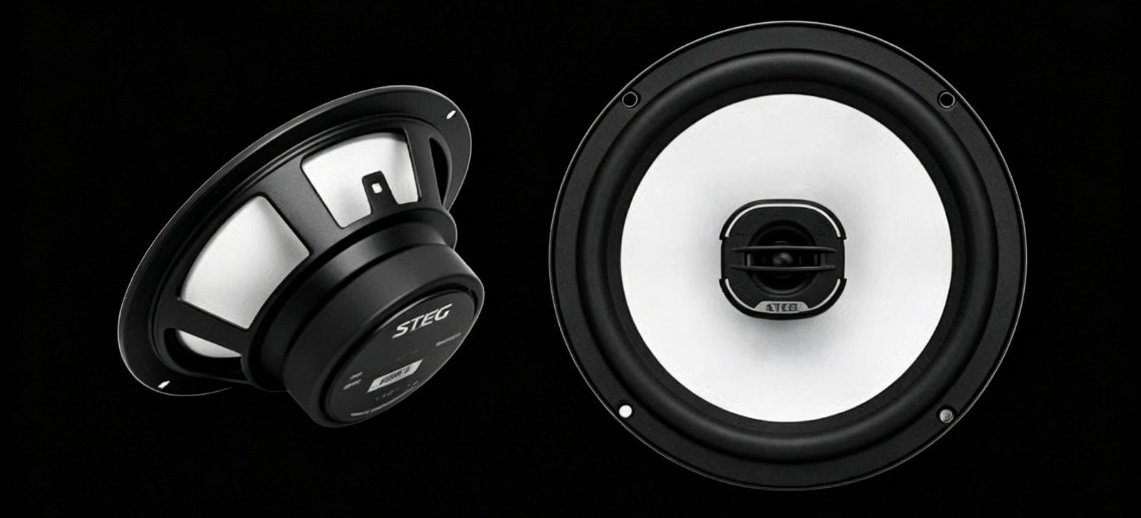 Steg SEC-650 steg sec-650 coaxial speakers supplied in the Platinum car audio package